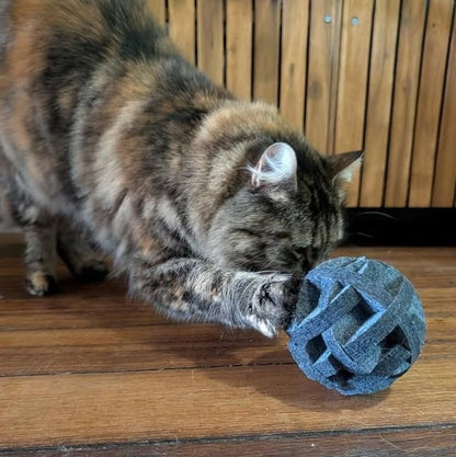 Pounce Orb - Treat &amp; Sensory Enrichment Ball - Pryde Pets