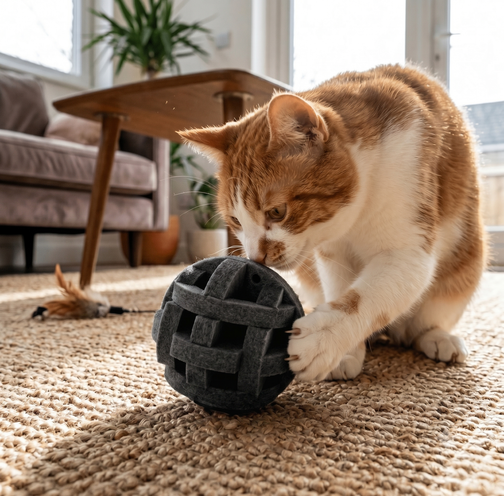 Pounce Orb - Treat &amp; Sensory Enrichment Ball - Pryde Pets